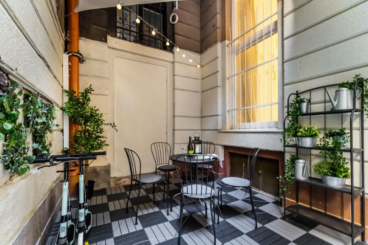 Bpr Vintage Garden Apartment With Terrace & Sauna Будапешт Экстерьер фото